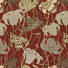 Красные обои в спальню Sirpi Missoni Home 3 M3A 10232