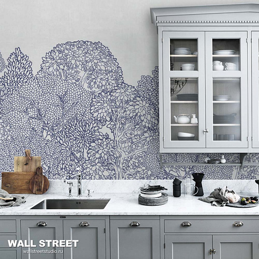 Фотообои в интерьере артикул Estampe 14, ESTAMPE, Wall street